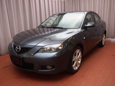 One owner clean carfax 2008 mazda3 s warranty dealer inspected automatic