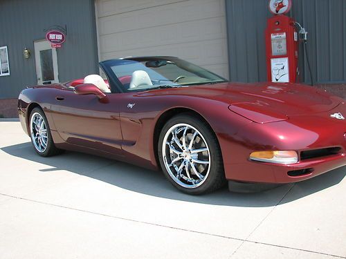 Pristine 2003 50th anniversary corvette convertible