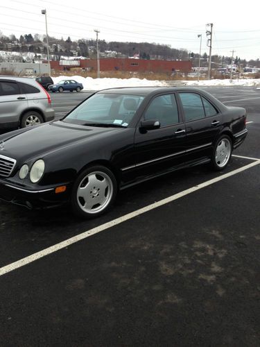 2000 mercedes-benz e55 amg base sedan 4-door 5.5l