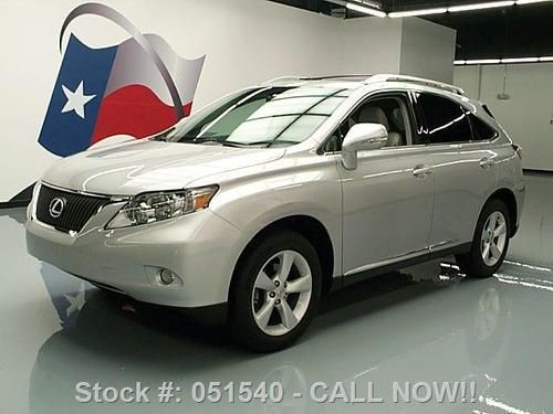 2010 lexus rx350 awd sunroof nav rear cam xenons 38k mi texas direct auto