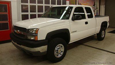 No reserve in az - 2004 chevy silverado 2500hd 4x4 extended cab short bed work