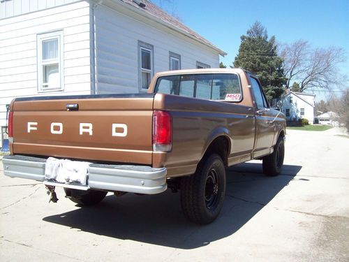 1989 ford f-250 custom standard cab pickup 2-door 5.8l