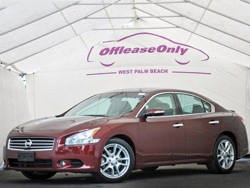 Leather moonroof alloy wheels push button start factory warranty off lease only