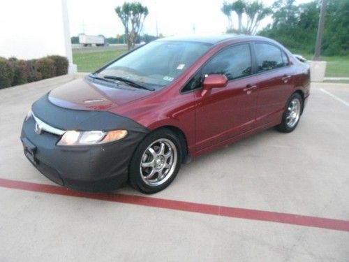 2008 honda civic sdn lx 1.4l 4cyl auto 2 owners