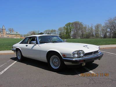 1989 jaguar xjs low miles coupe exotic collectible no reserve !