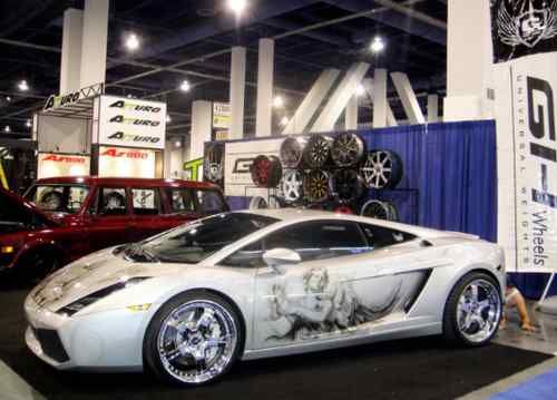 2004 lamborghini gallardo was in sema show