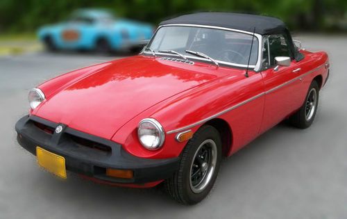 1975 mg mgb mkiv 4 cyl. 1.8 liters 90% restored