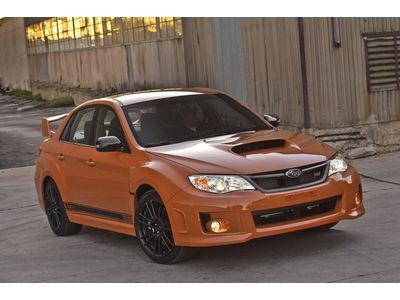 New 2013 special edition sti  awd bluetooth 6spd manual 1 of a 100!!