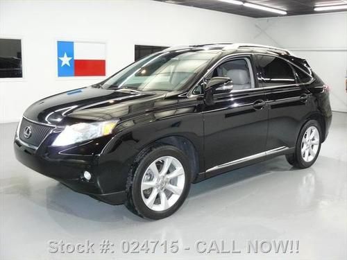 2010 lexus rx 350 sunroof nav rear cam dvd 19's 30k mi texas direct auto