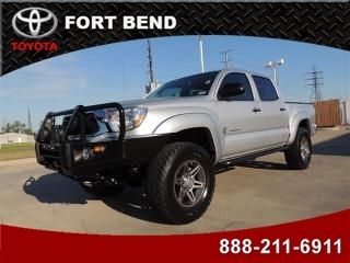 2012 toyota tacoma 4wd double cab v6 auto sr5 bluetooth siriusxm custom bumper