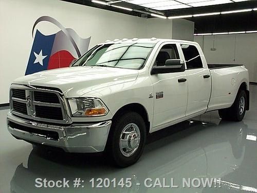 2012 dodge ram 3500 crew turbo diesel drw 6-speed 15k! texas direct auto