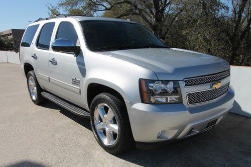 10 lt texas edition 3rd row seat silver black leather 2wd we finance 20 rims