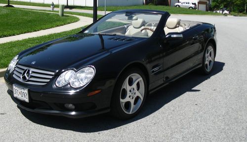 Mercedes benz sl600 hard top convertable - v12 twin turbo 500+ hp - $141k msrp