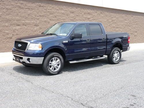 2006 ford f-150 xlt crew cab 4wd. 5.4l. auto. 4-door pickup truck