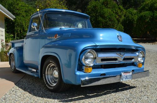 1956 ford f100 mild rod pickup 350 / 350 volare suspension p steering air ca