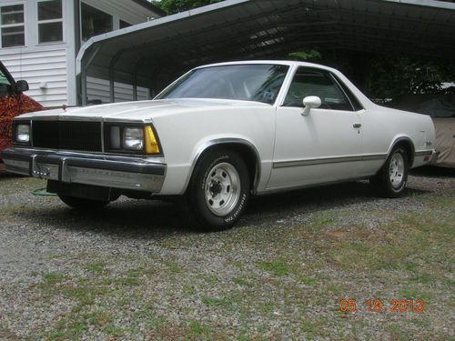 1981 chevrolet el camino 3.8 v6 auto trans