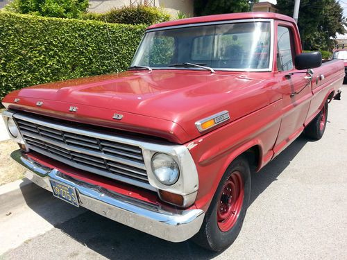 Classic 1968 f250 no reserve v8 long bed rare ( f350 f450 f550 f150 3500 )