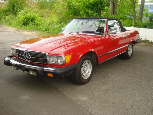 1983 mercedes benz 380 sl 2 tops