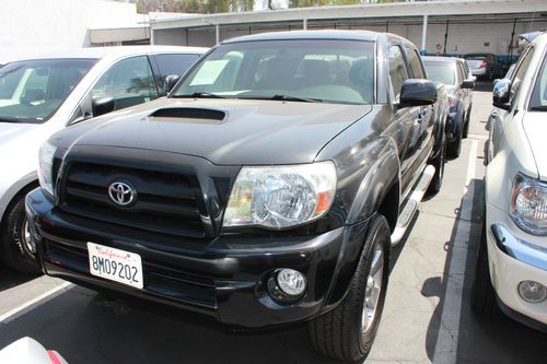 2007 toyota tacoma 2wd double cab 141 v6 at prerunner natl pickup- clean title!!