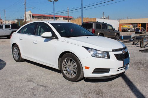 2012 chevrolet cruze eco sedan 1.4 liter turbocharged 4-cyl *one owner*