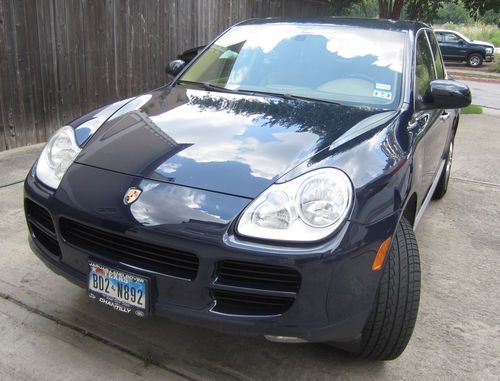 Rare marine metalic porsche cayenne s 2006