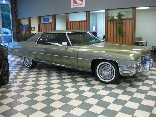 1971 cadillac coupe deville 34,000 actual miles show car