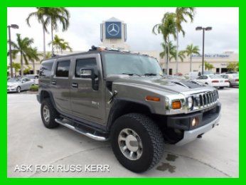 2008 hummer h2 6.2l v8 16v automatic suv onstar bose