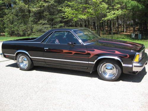 1980 el camino  new engine     great driver    no reserve  very collectible
