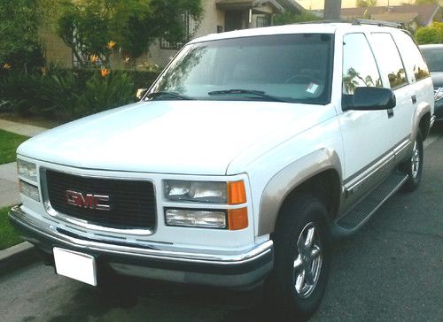 1999 gmc yukon 1500 slt 138400 miles extra clean!