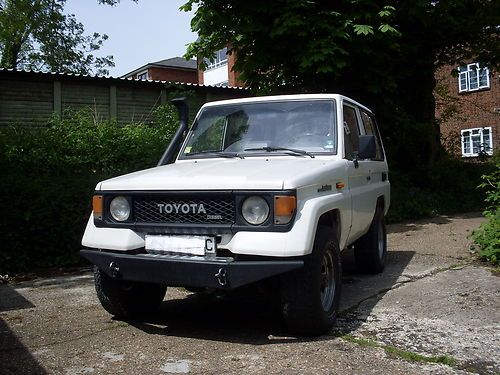 1985 toyota land cruiser 70 series diesel lhd (shipping included )