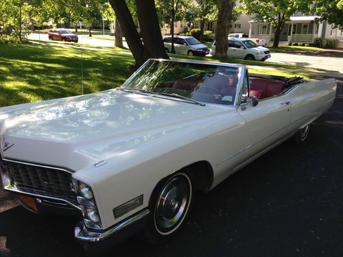 1967 cadillac deville base convertible 2-door 7.0l