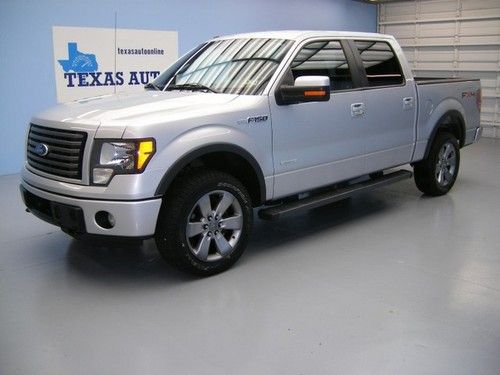 We finance!!!  2011 ford f-150 fx4 ecoboost turbo 4x4 sync rcamera 20 rims 1 own