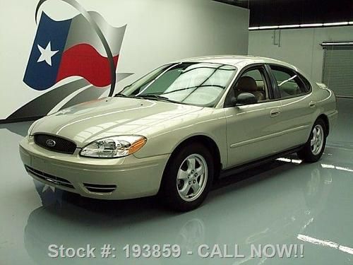 2004 ford taurus ses leather cruise ctrl spoiler 64k mi texas direct auto