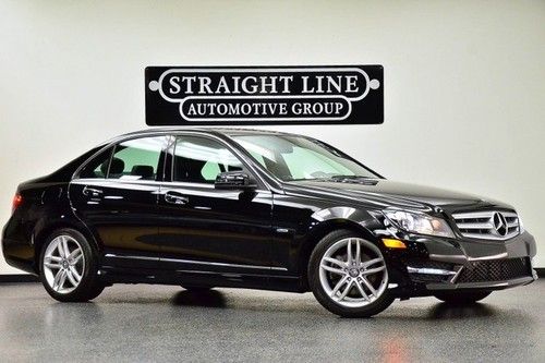 2012 mercedes benz c250 black w/ low miles