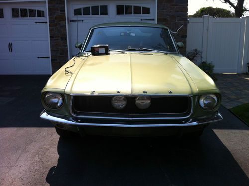 1968 mustang fastback shelby gt500 eleanor