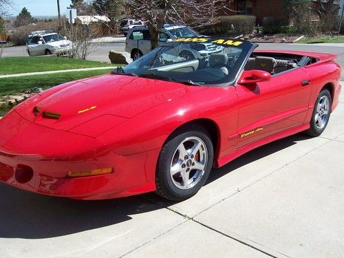 1997 pontiac firebird trans am ws6  ram air convertible 2-door 5.7l