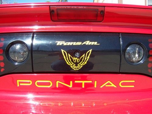 1997 Pontiac Firebird Trans Am WS6  Ram Air Convertible 2-Door 5.7L, image 12