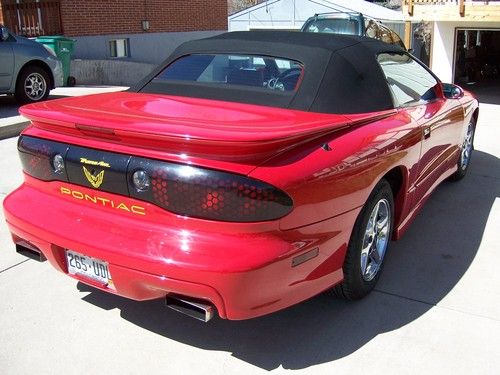1997 Pontiac Firebird Trans Am WS6  Ram Air Convertible 2-Door 5.7L, image 13