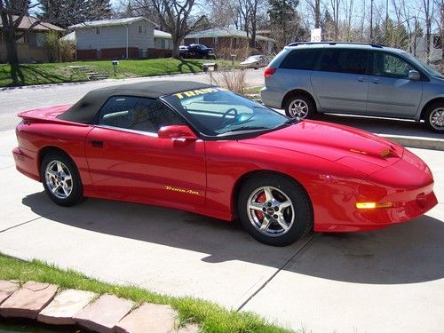 1997 Pontiac Firebird Trans Am WS6  Ram Air Convertible 2-Door 5.7L, image 14