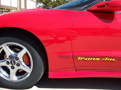 1997 Pontiac Firebird Trans Am WS6  Ram Air Convertible 2-Door 5.7L, image 15