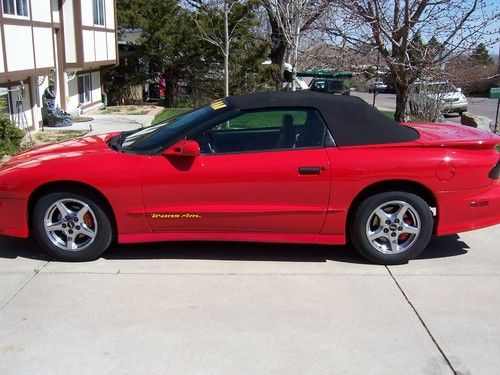 1997 Pontiac Firebird Trans Am WS6  Ram Air Convertible 2-Door 5.7L, image 21