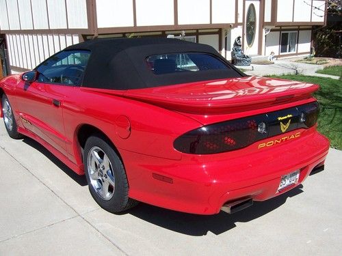 1997 Pontiac Firebird Trans Am WS6  Ram Air Convertible 2-Door 5.7L, image 23