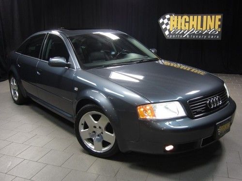 2004 audi a6 4.2l v8, 300-hp, quattro, navigation, 1-owner, great condition!!