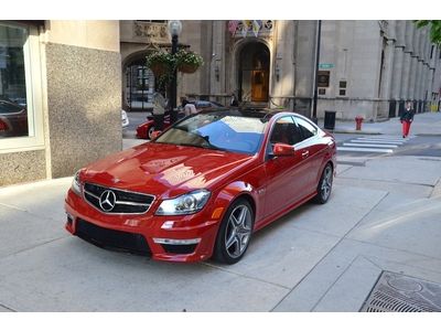 2012 mercedes c63 amg coupe 1 owner navigation low miles very clean!!
