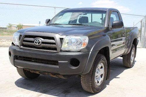 2009 toyota tacoma regular cab damaged salvage runs! economical priced to sell!!