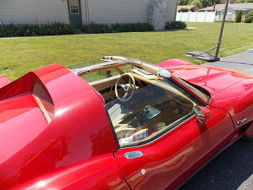 1977 Red Corvette T-Top, image 5