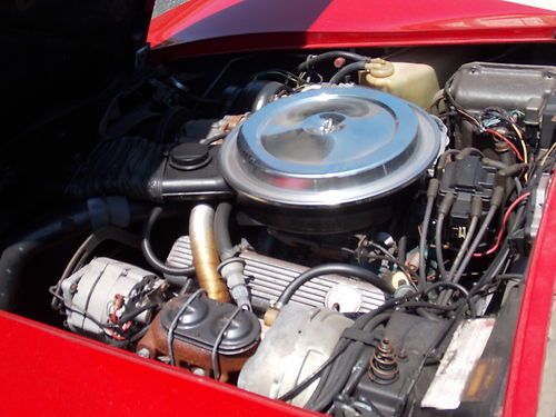 1977 Red Corvette T-Top, image 6
