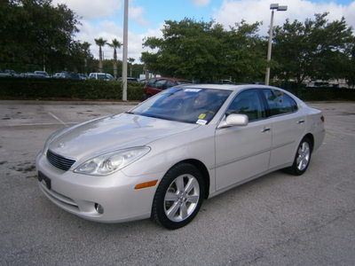 2005 lexus es330 3.3l v6 fwd luxury sedan leather moonroof clean carfax l@@k