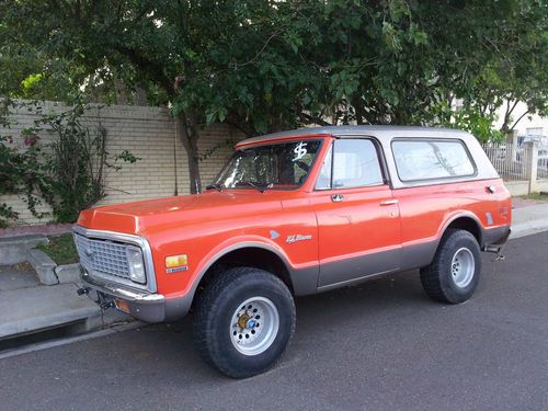 Classic 1972 chevy blazer k5 4x4 * v8 * rare suv * south texas