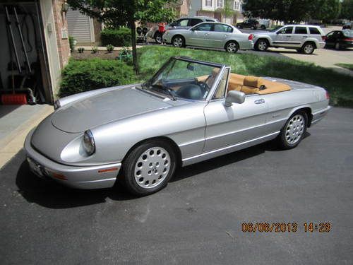 1991 alfa romeo spider veloce 2.0 automatic